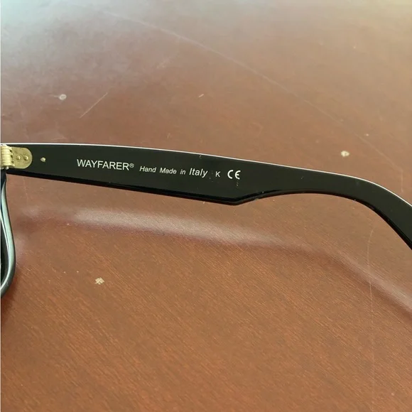 Ray-Ban Classic Black Sunglasses made in Italy - Picture 6 of 13